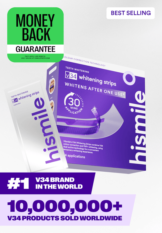 New V34 Whitening Strips