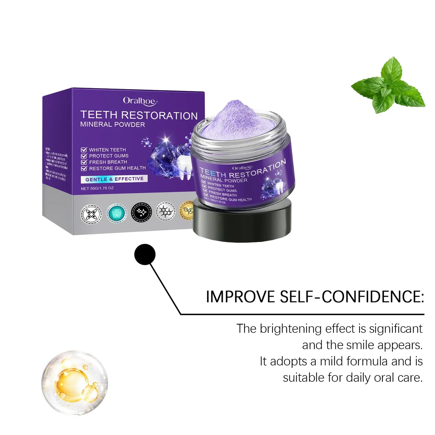 Teeth Restoration Mineral Powder