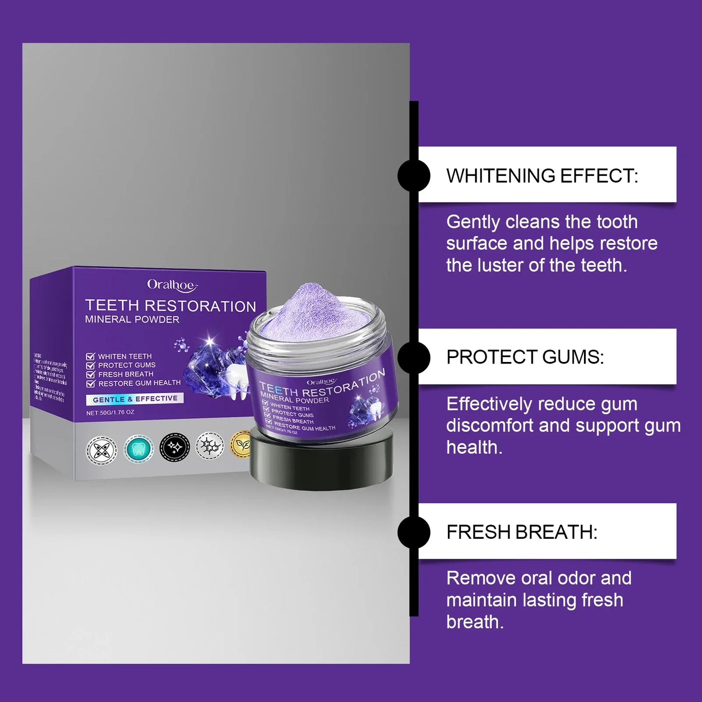 Teeth Restoration Mineral Powder