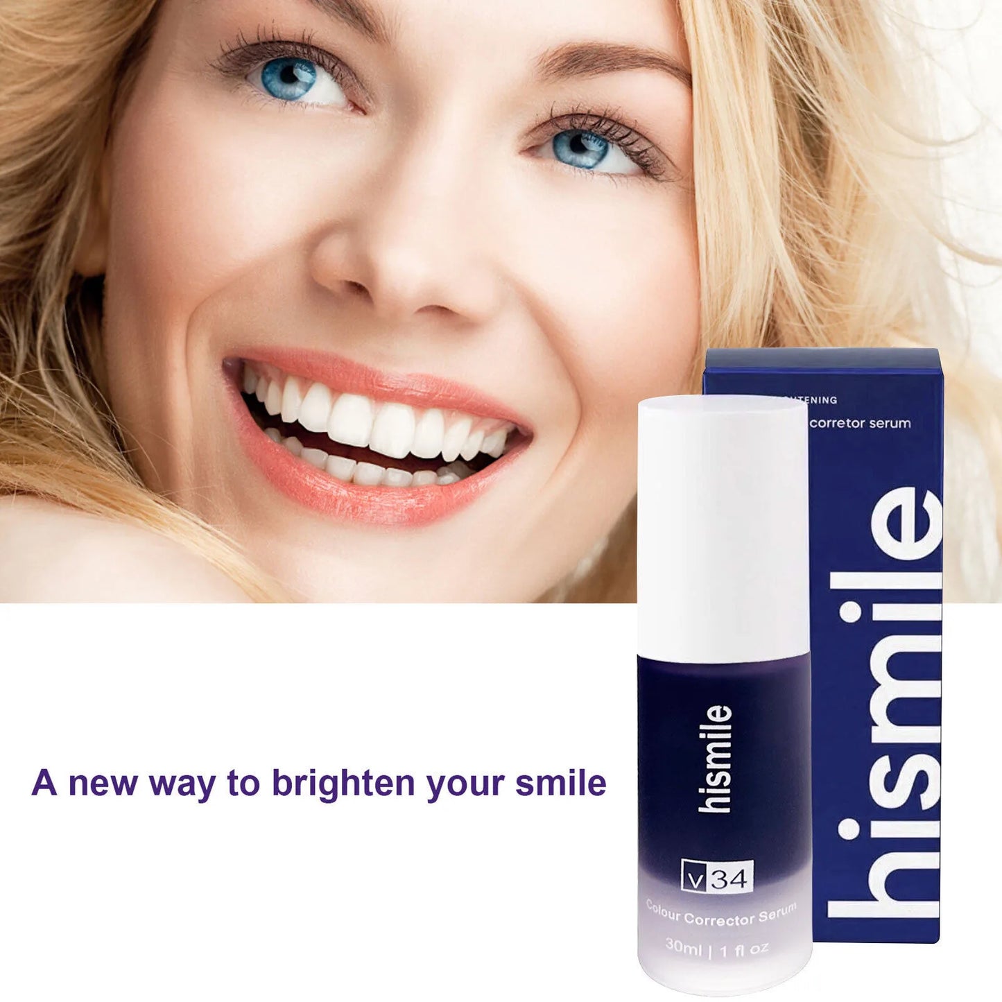 Purple Teeth Whitening Toothpaste