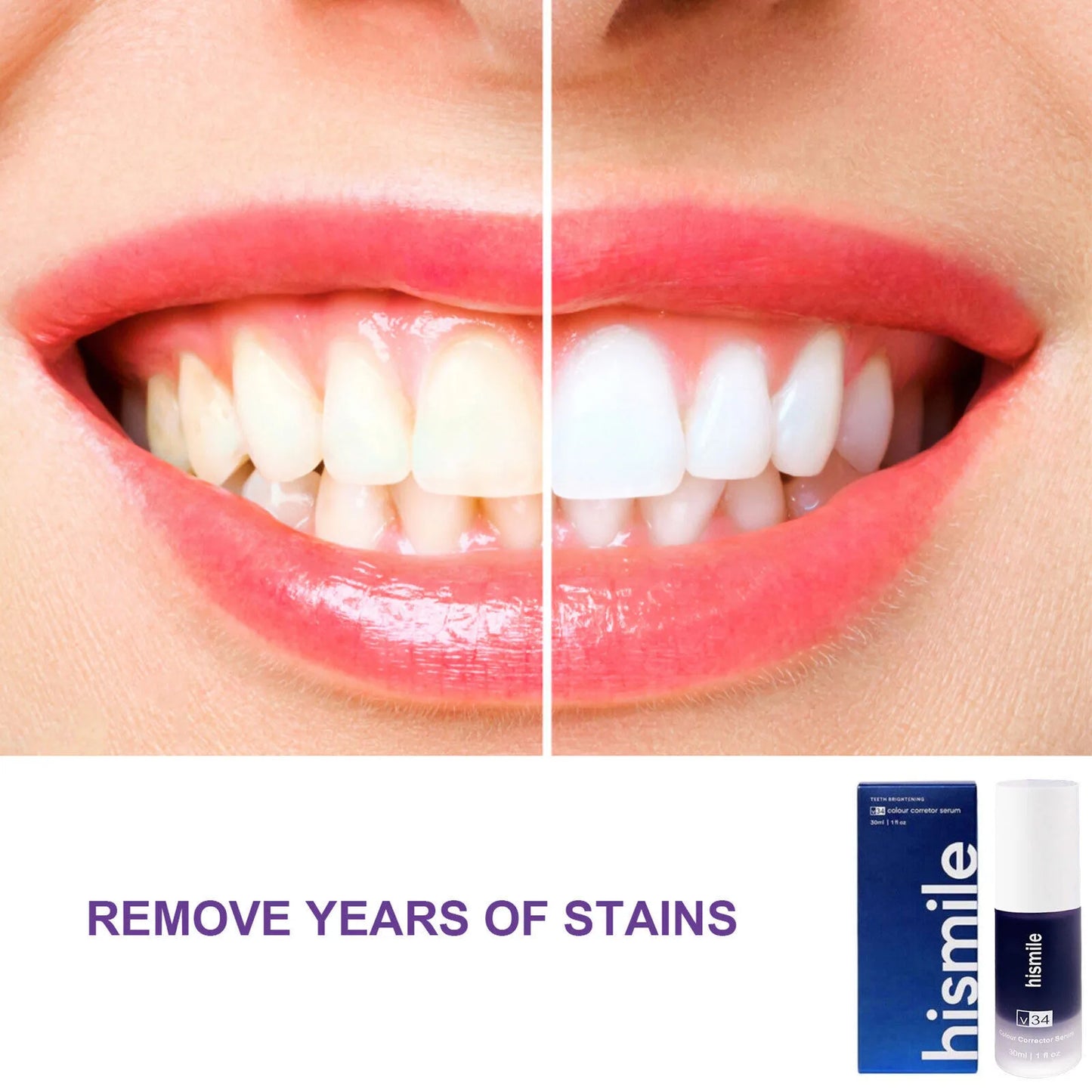 Purple Teeth Whitening Toothpaste