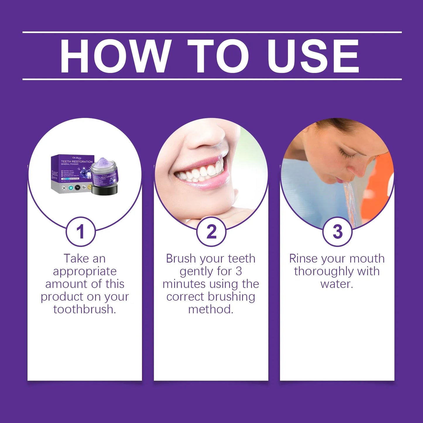 Teeth Restoration Mineral Powder
