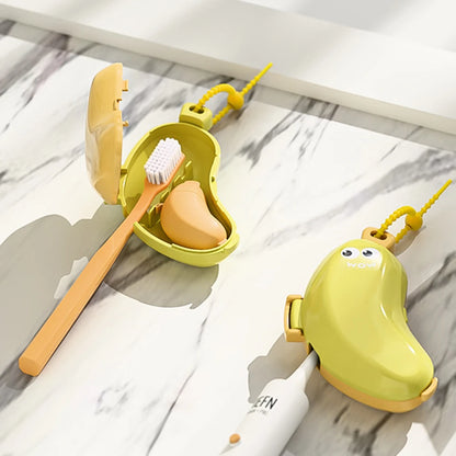 Banana Shape Toothbrush Cover