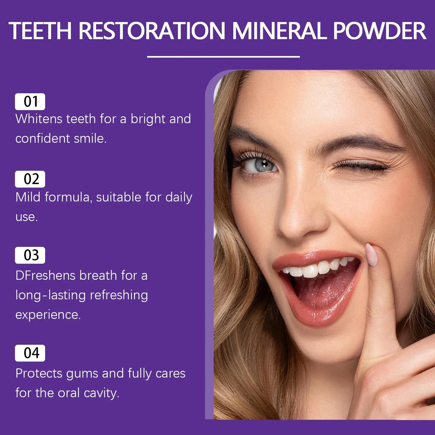 Teeth Restoration Mineral Powder